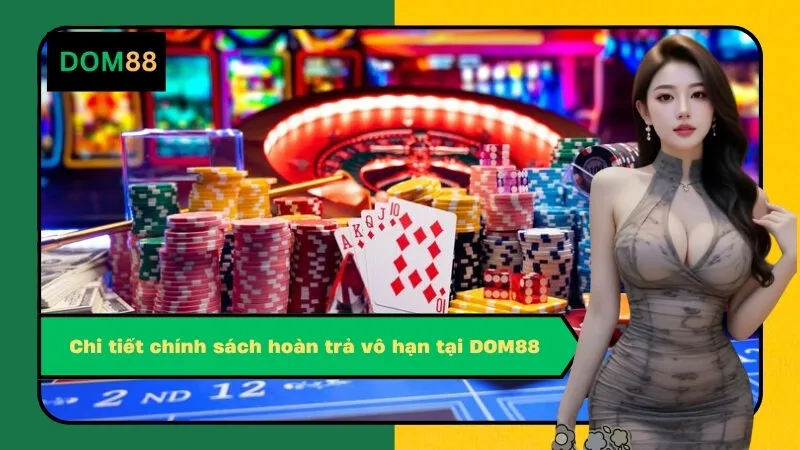 Chi tiết chính sách hoàn trả vô hạn tại DOM88
