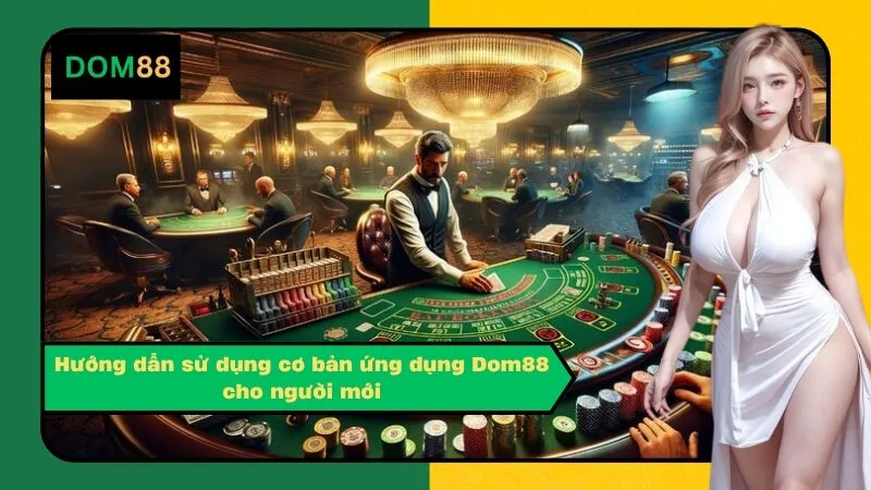 Hướng dẫn sử dụng cơ bản ứng dụng Dom88 cho người mới