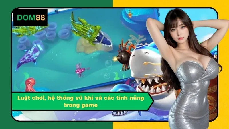 Luật chơi, hệ thống vũ khí và các tính năng trong game