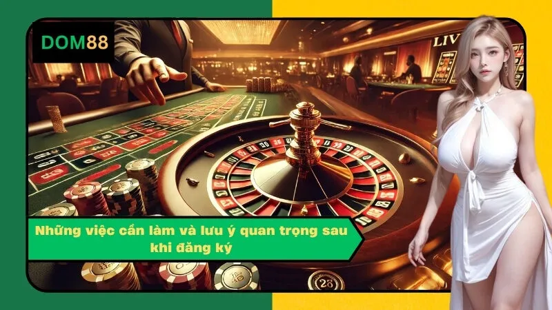 Những việc cần làm và lưu ý quan trọng sau khi đăng ký